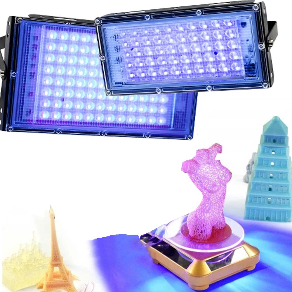 3D Printing Uv Sensitive Resin - 220V 50W 300W LED紫外線UV硬化ランプ 395nm 365nm