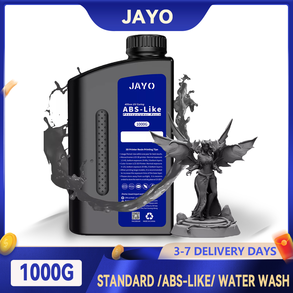 3D Printing Uv Sensitive Resin - JAYO スタンダード/ABS風/水洗い 3Dプリンター樹脂 395～405nm UV硬化 3Dプリント液状光硬化樹脂