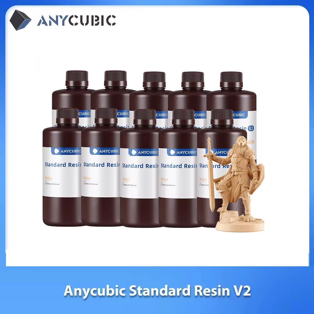 3D Printing Uv Sensitive Resin - ANYCUBIC 標準樹脂 V2 405nm UV 樹脂
