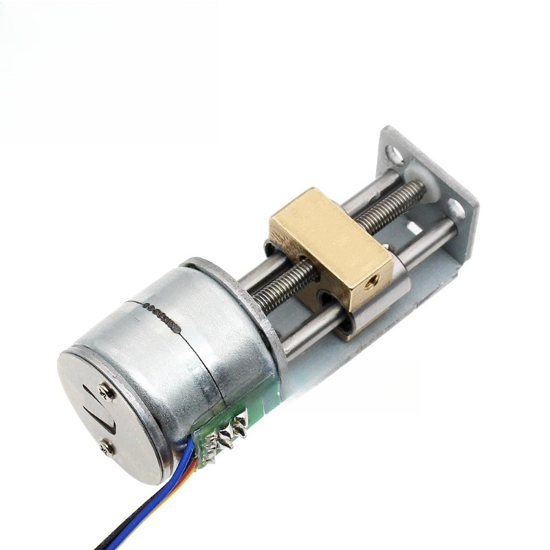 Stepper Motor - 20mmマイクロスクリュー一体型スライドテーブルステッピングモーター小型リニアモーター3Dプリンター精密伝動アクセサリー