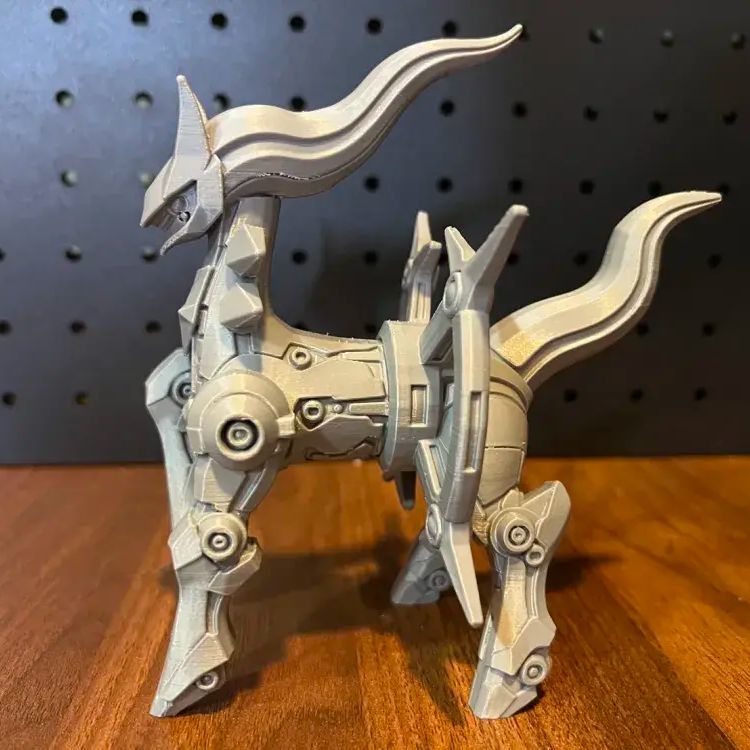 3D Printing Yourself - ポケモン 3D プリントされた機械式アルセウス クラフト メカ スタイル