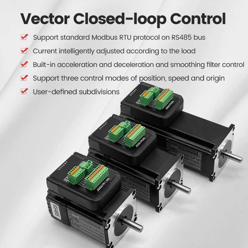Stepper Motor - 2相RS485 Nema 23一体型ステッピングモーター 36V 1000PPR 1.5N.m