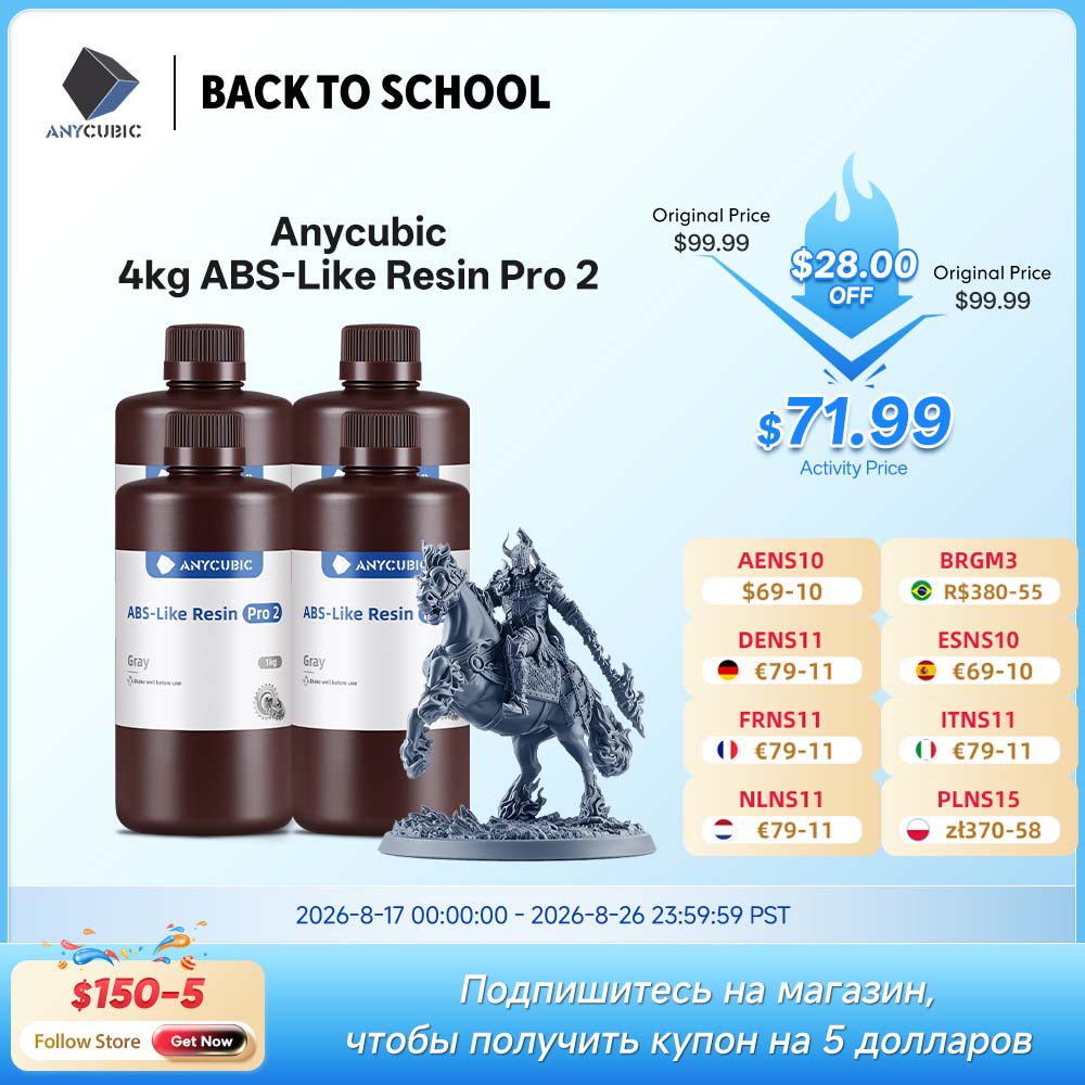3D Printing Uv Sensitive Resin - 新しい 2 ピース/ロット ANYCUBIC ABS のような