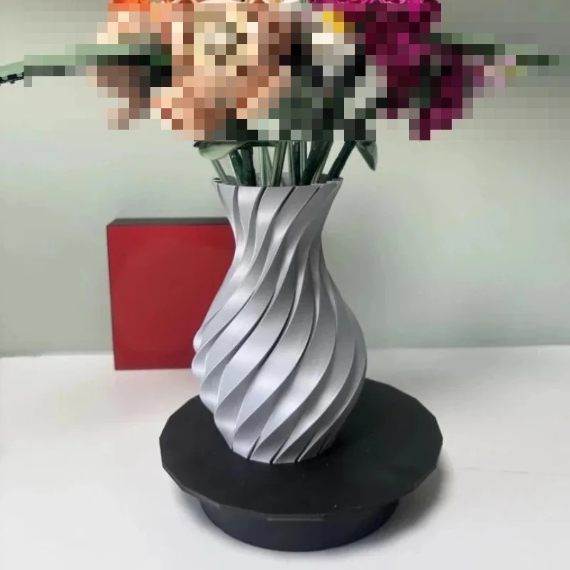 1pc 花瓶レゴブーケ用バラ花花束ビルディングブロックモデル - 3D Printing Lego のレビューと価格
