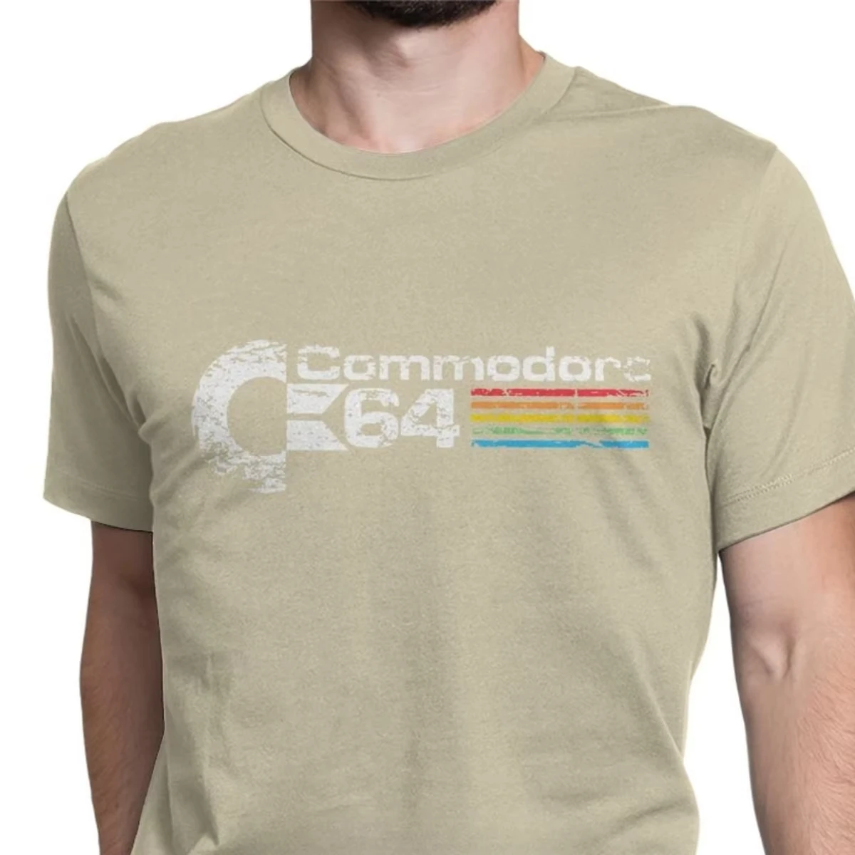 レトロコモドール 64 トップス Tシャツ新しい純粋な綿 T - 3D Printing Nerd のレビューと価格