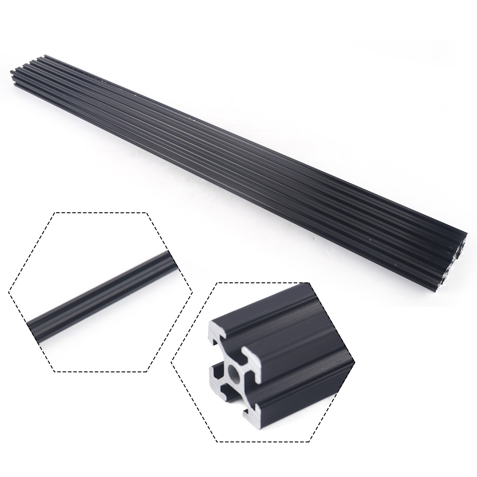 CNCプリンター用ブラックアルミニウム押出機,tスロット,F - 3D Printer Extruder のレビューと価格