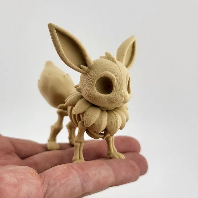 ポケモン化石骨モデルイーブイヒトカゲアニメ周辺機器 3D 印 - 3D Printing Yourself のレビューと価格