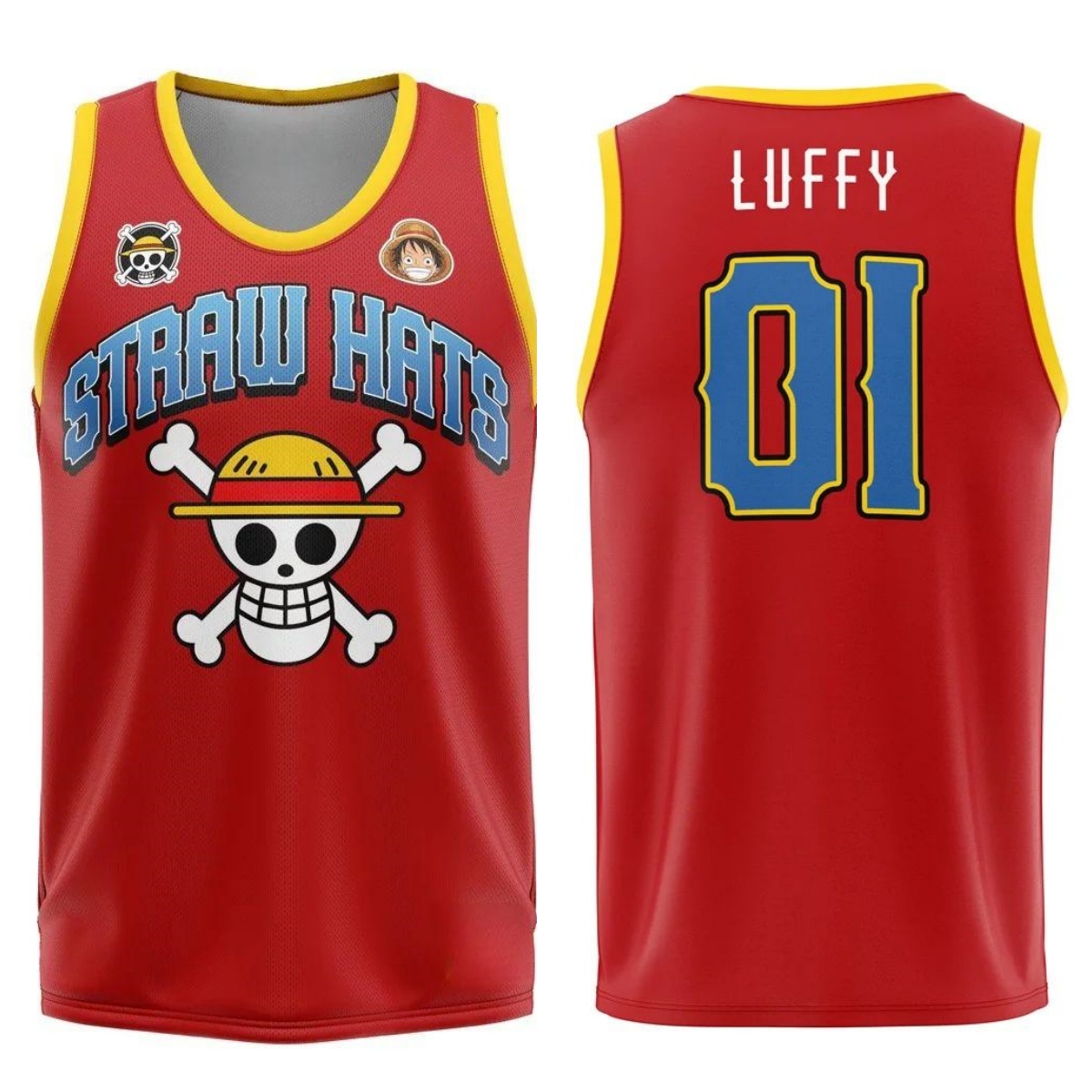 2026年夏 ワンピース ルフィ レトロコスプレベスト メン - 3D Printing Luffy のレビューと価格