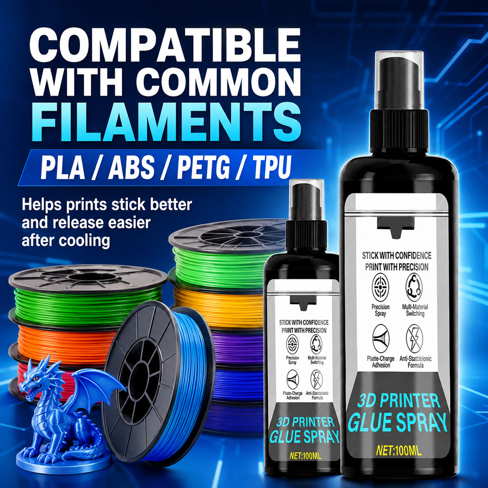 100/200ml 強力3Dプリンター用接着スプレー - P - Petg Filament のレビューと価格