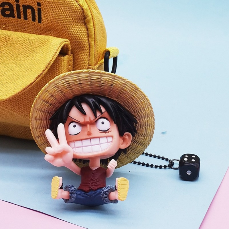 ワンピースアニメキーホルダー、ルフィ・サンジ・ウソップ・サボ - 3D Printing Luffy のレビューと価格