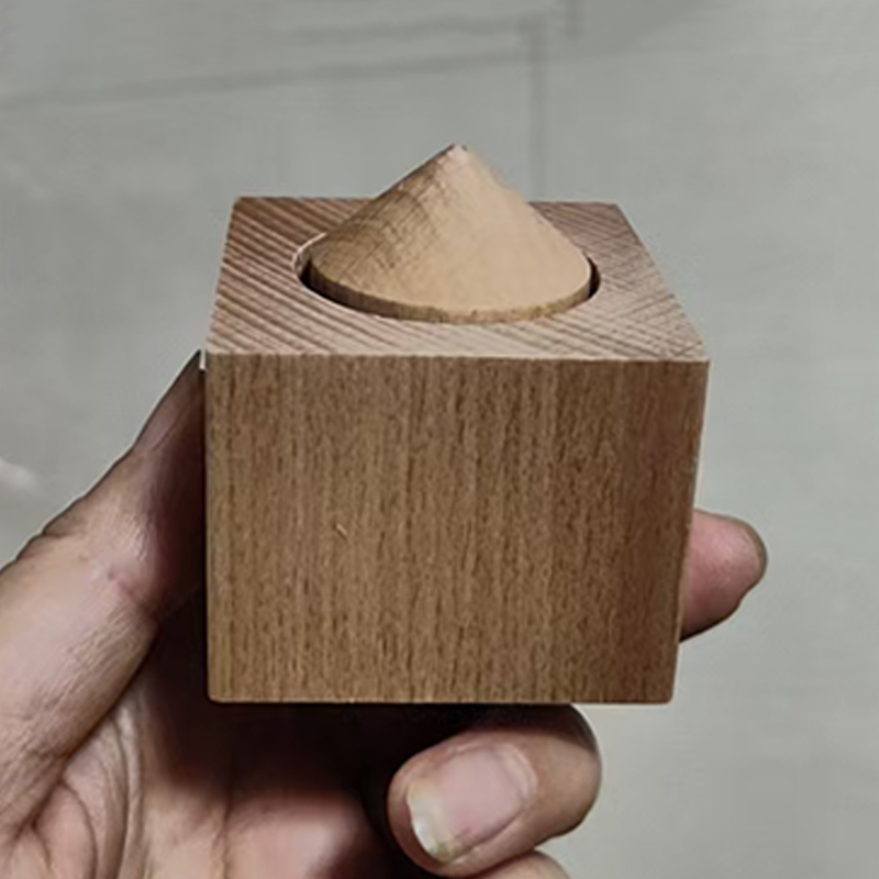 不可能な木製ブロックは、シリンダーのクローズアップを表現しま - 3D Printing Lego のレビューと価格