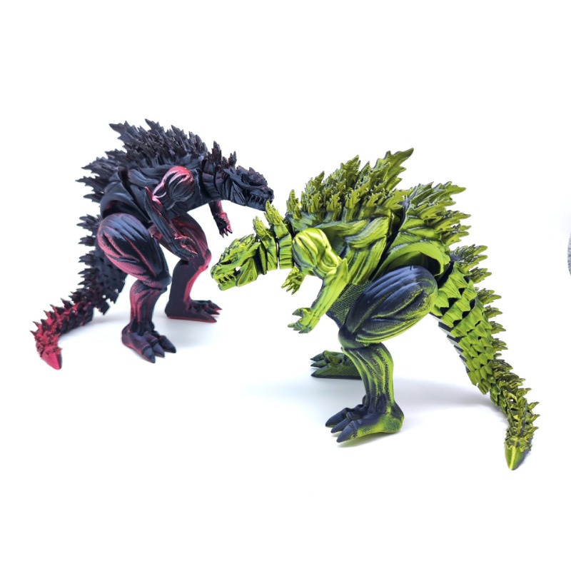 3D 印刷筋肉恐竜アクションフィギュアミニおもちゃモンスター - 3D Printing Yourself のレビューと価格