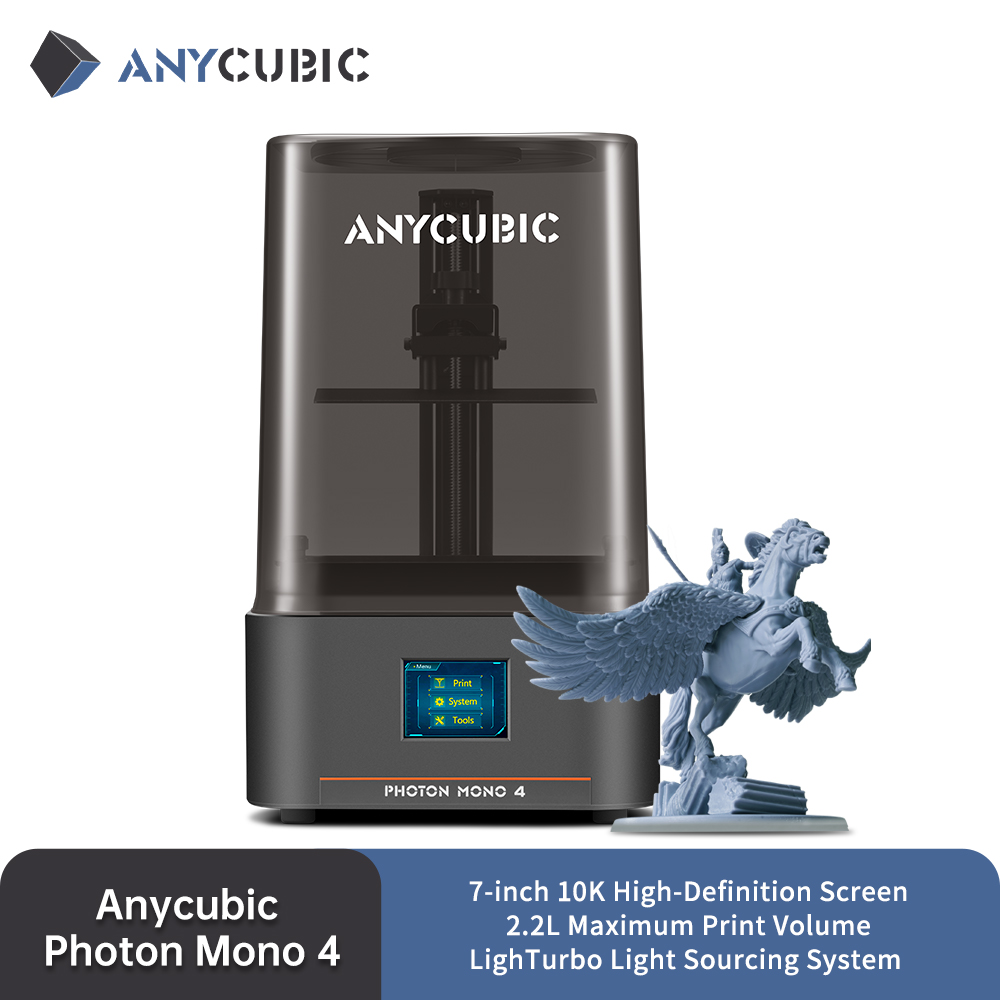 ANYCUBIC Photon Mono 4 AEバージョン - 3D Printing Uv Sensitive Resin のレビューと価格