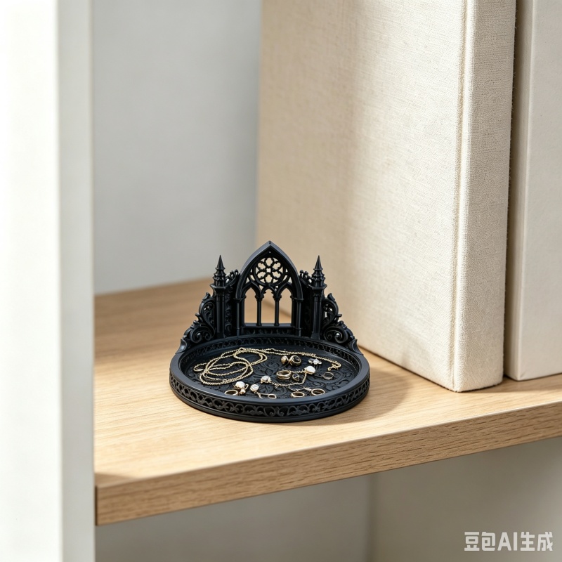 3Dプリントゴシック大聖堂窓型樹脂製ジュエリートレイ ヴィン - 3D Print Isopropyl Alcohol のレビューと価格