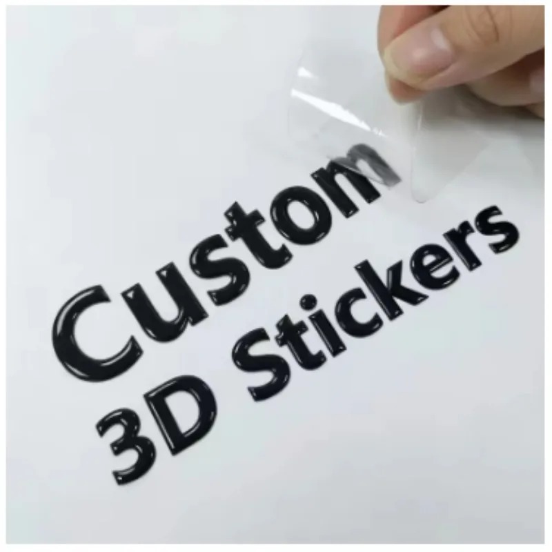 カスタムDTF転写ステッカー 3D UVプリント パーソナラ - 3D Printing Logo のレビューと価格