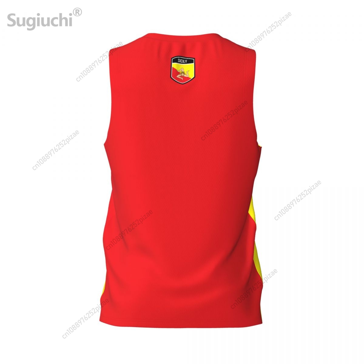 男性用の通気性のある3D旗スポーツTシャツ,バスケットボール - 3D Printing Name のレビューと価格