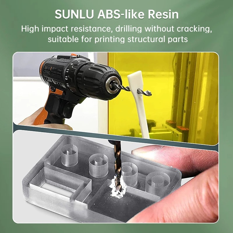 SUNLU 3KG ABSライク/スタンダード/水洗い可能レ - 3D Printing Uv Sensitive Resin のレビューと価格