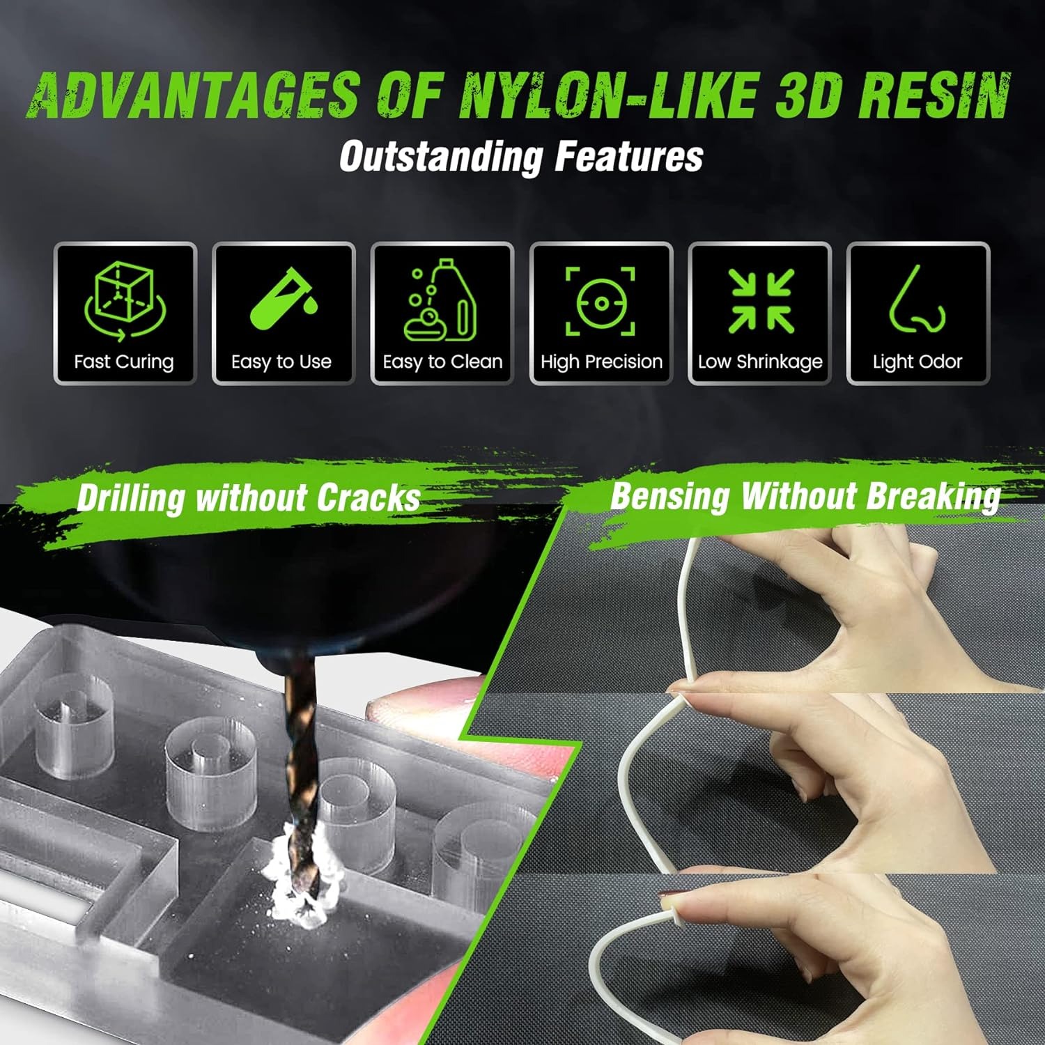 SUNLU 3KG ABSライク/スタンダード/水洗い可能レ - 3D Printing Uv Sensitive Resin のレビューと価格
