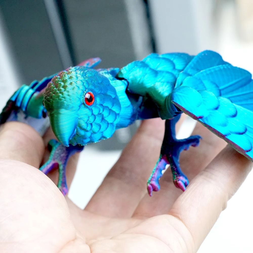 模擬目 3D プリントオウムモデルスパークリングレーザー 3 - 3D Printing Yourself のレビューと価格