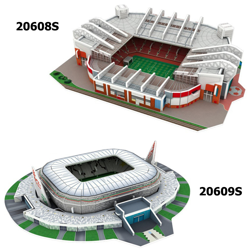 ミニチュアサッカーフィールド 3D DIY パズル世界的に有 - 3D Printing Lego のレビューと価格