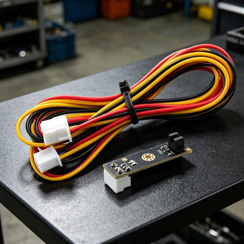 赤外線フィラメント振れセンサー（LEDインジケーターと1mケ - Filament Runout Sensor のレビューと価格