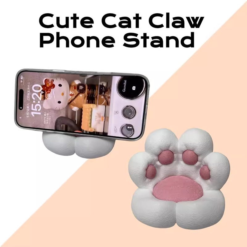 かわいい猫の足型スマホスタンド、3Dプリントデスクトップホル - 3D Printing Videos のレビューと価格